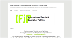Desktop Screenshot of ifjpconference.net